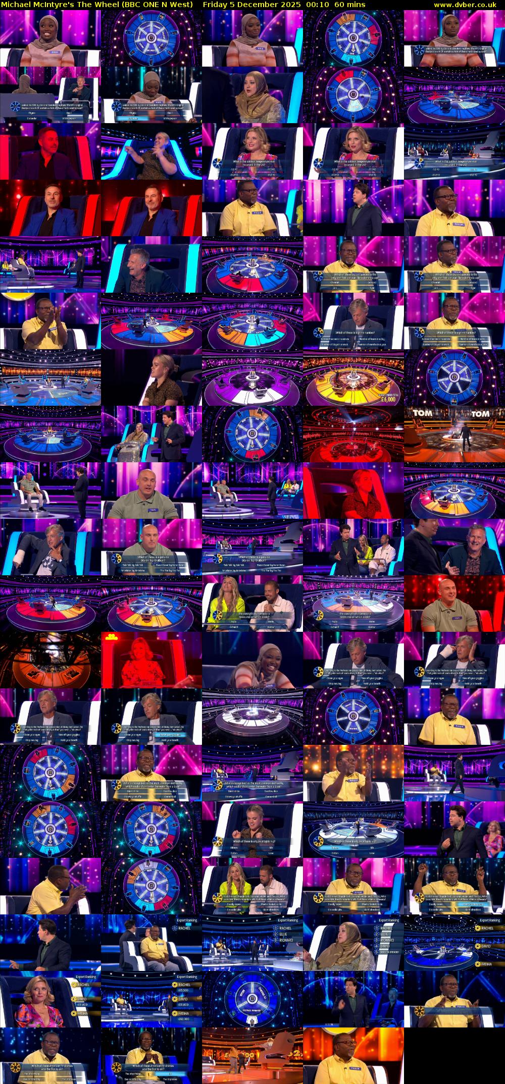 Michael McIntyre's The Wheel (BBC ONE N West) Friday 5 December 2025 00:10 - 01:10