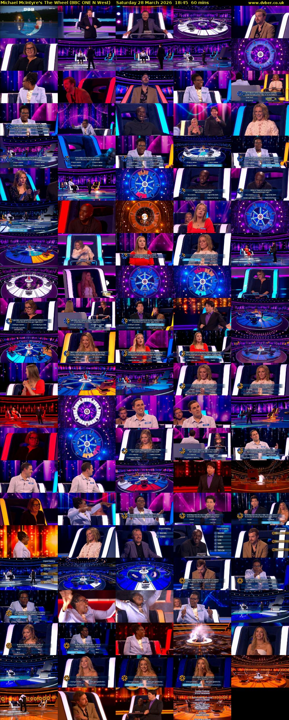 Michael McIntyre's The Wheel (BBC ONE N West) Saturday 28 March 2026 18:45 - 19:45