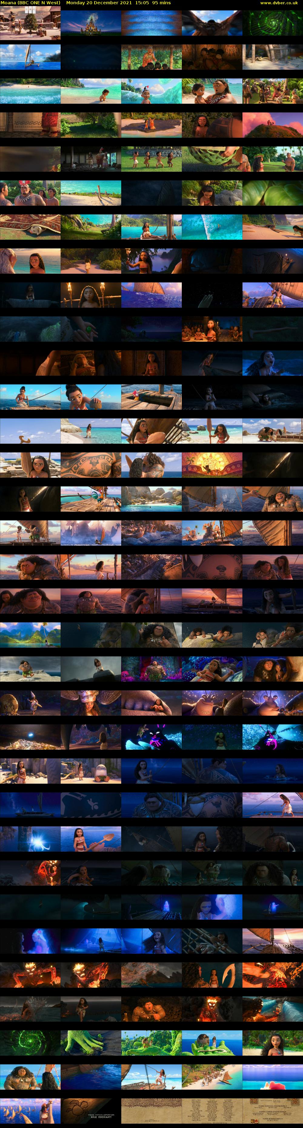 Moana (BBC ONE N West) Monday 20 December 2021 15:05 - 16:40