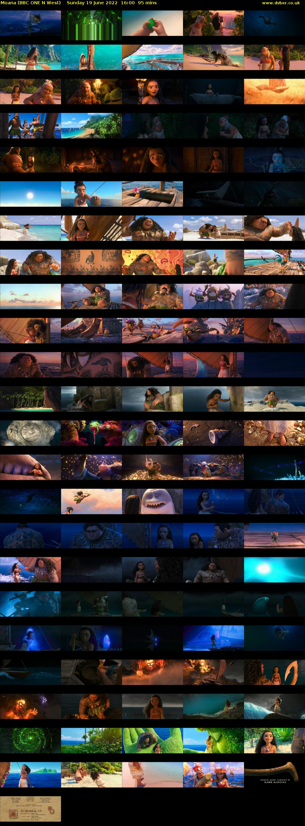 Moana (BBC ONE N West) Sunday 19 June 2022 16:00 - 17:35