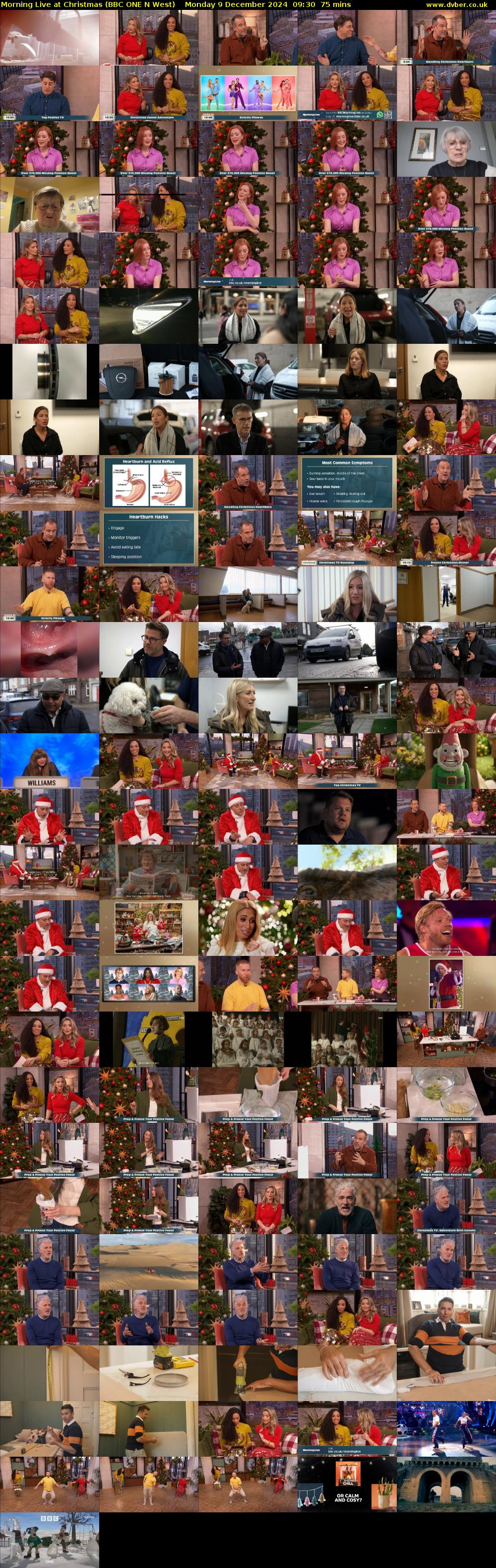 Morning Live at Christmas (BBC ONE N West) Monday 9 December 2024 09:30 - 10:45
