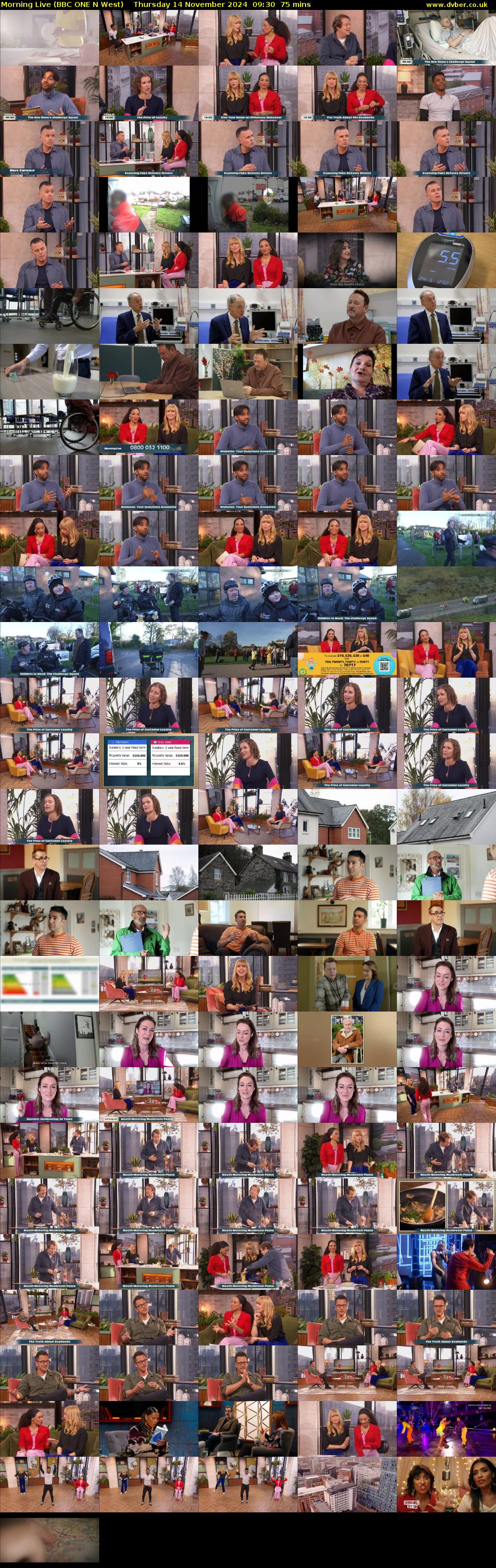 Morning Live (BBC ONE N West) Thursday 14 November 2024 09:30 - 10:45