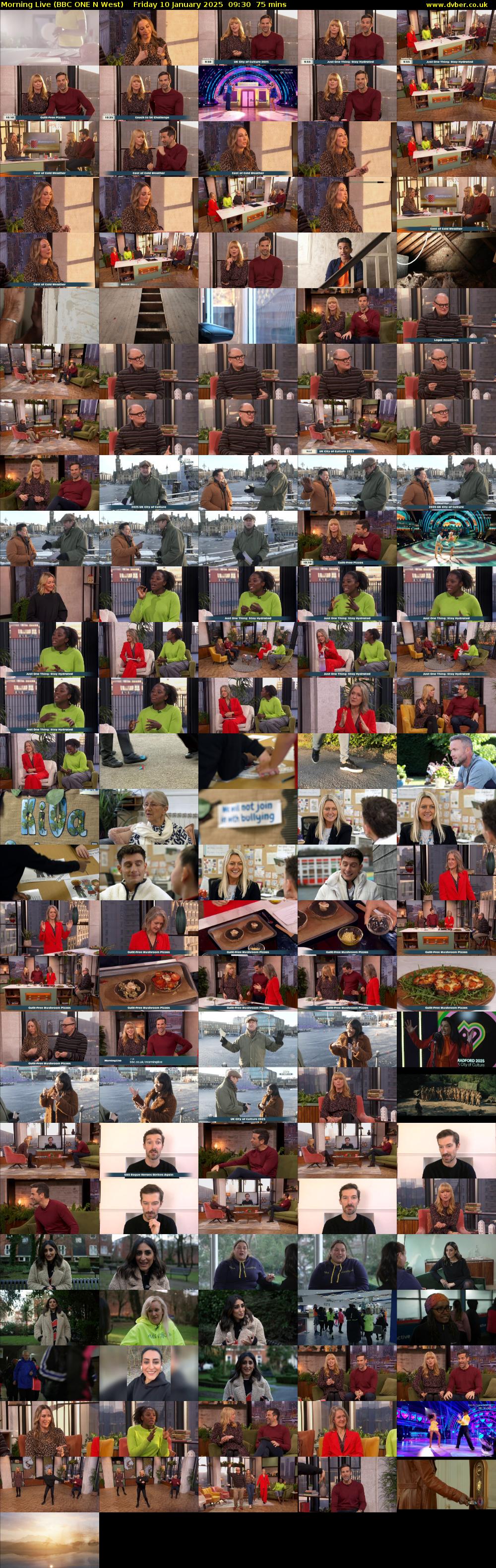 Morning Live (BBC ONE N West) Friday 10 January 2025 09:30 - 10:45