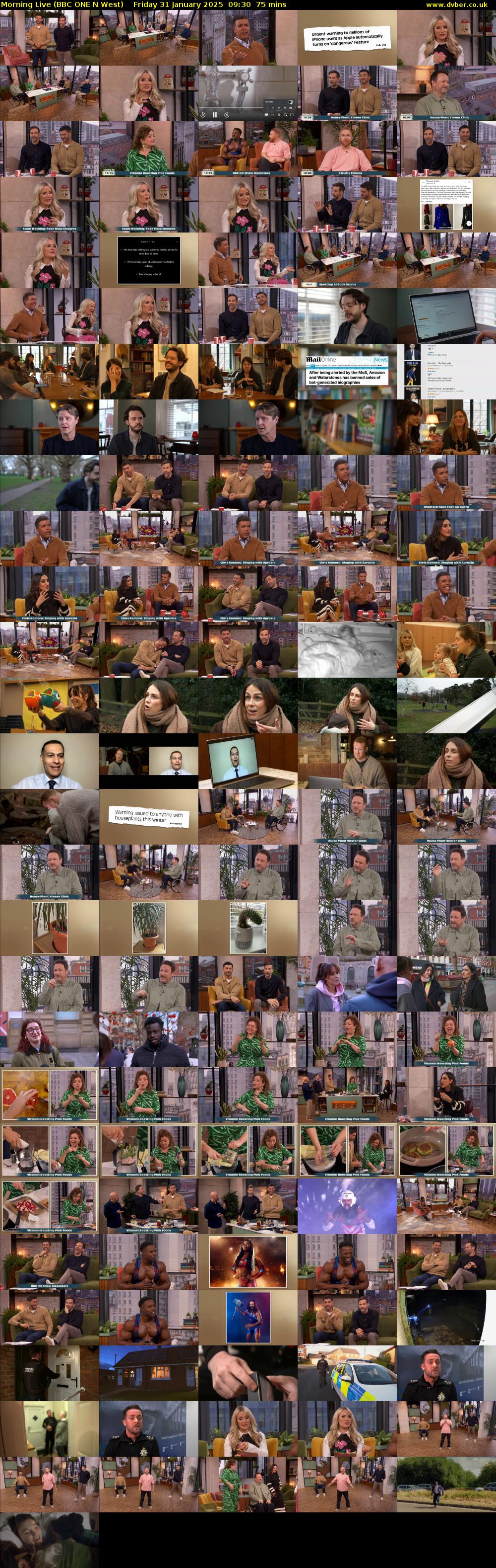 Morning Live (BBC ONE N West) Friday 31 January 2025 09:30 - 10:45