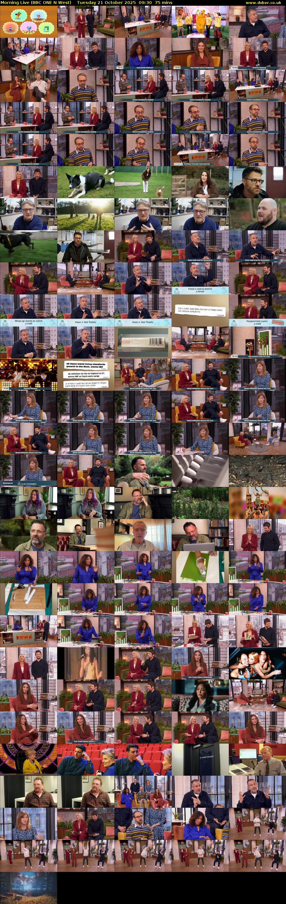 Morning Live (BBC ONE N West) Tuesday 21 October 2025 09:30 - 10:45