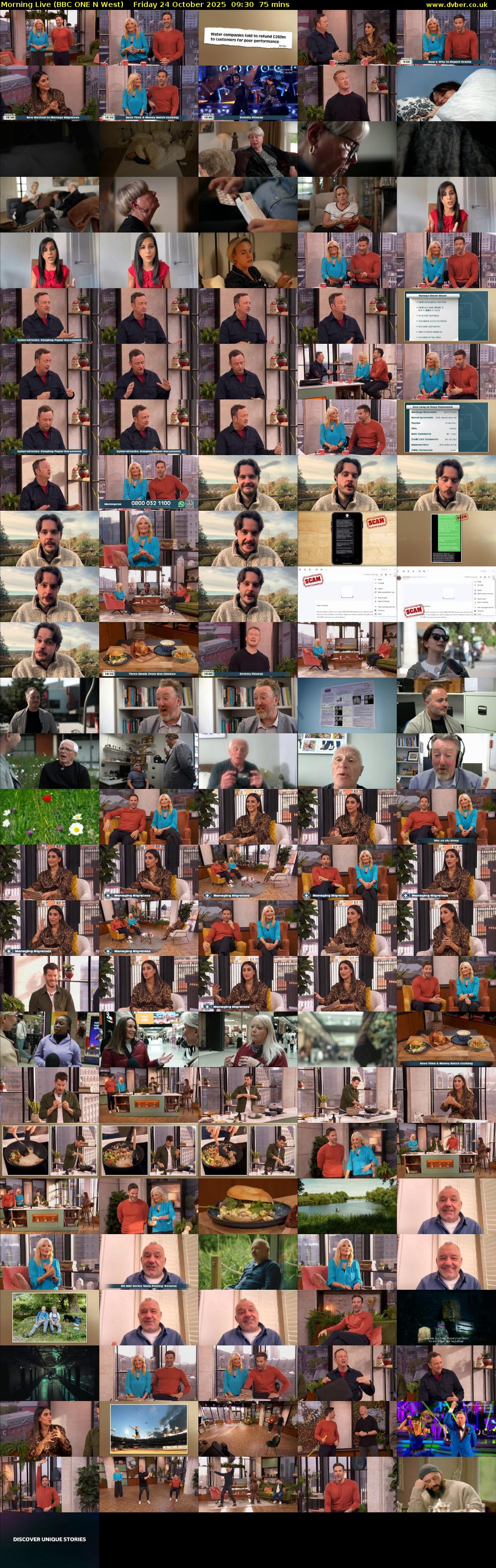 Morning Live (BBC ONE N West) Friday 24 October 2025 09:30 - 10:45