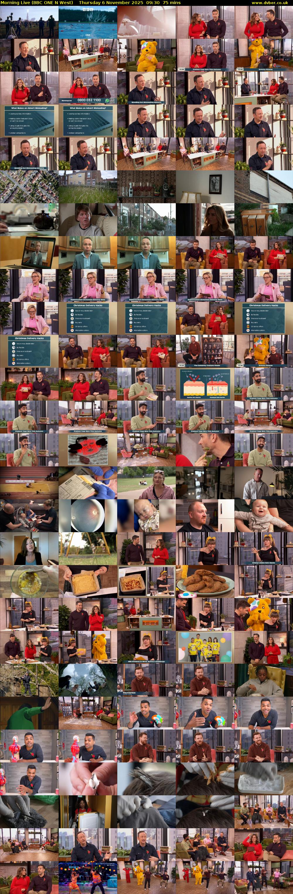 Morning Live (BBC ONE N West) Thursday 6 November 2025 09:30 - 10:45