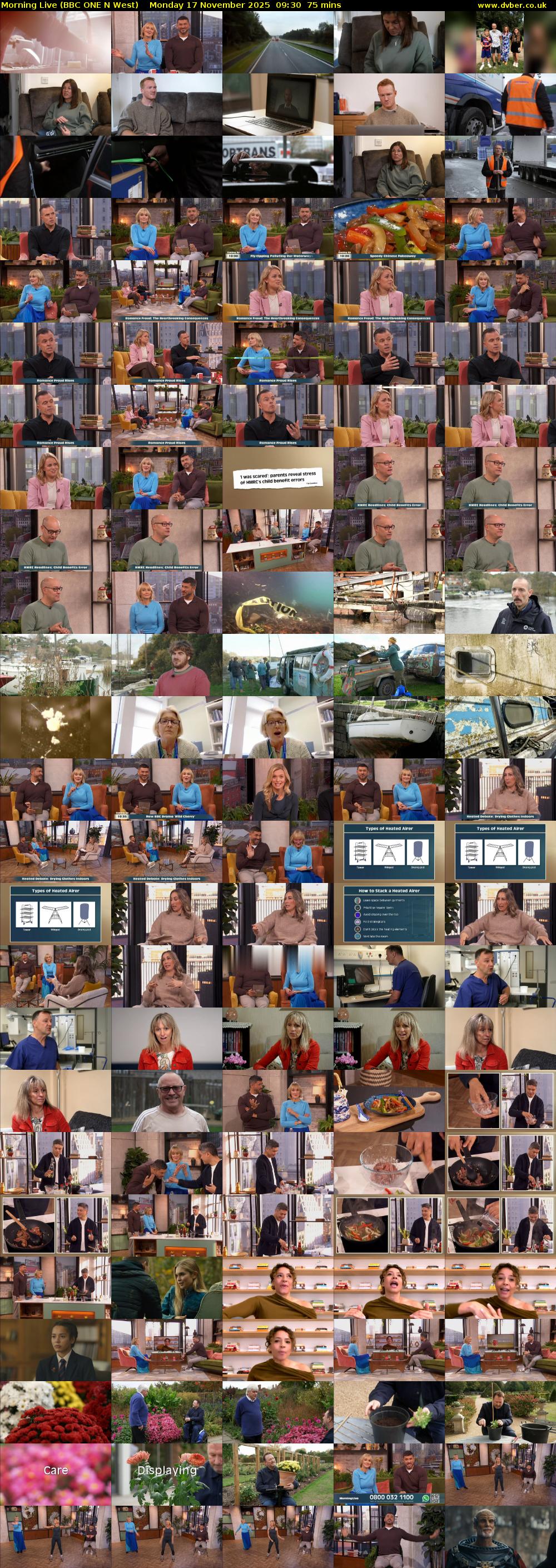 Morning Live (BBC ONE N West) Monday 17 November 2025 09:30 - 10:45
