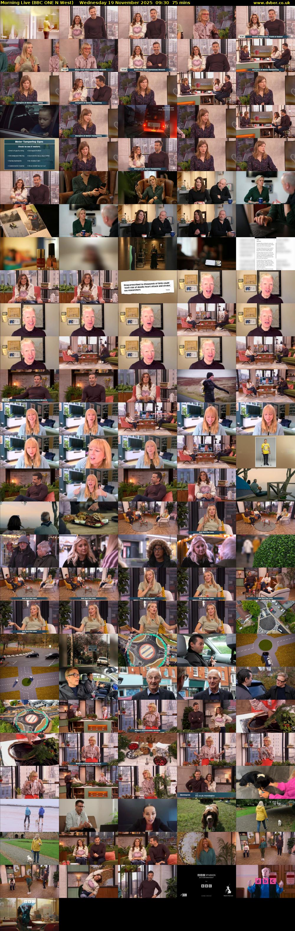 Morning Live (BBC ONE N West) Wednesday 19 November 2025 09:30 - 10:45