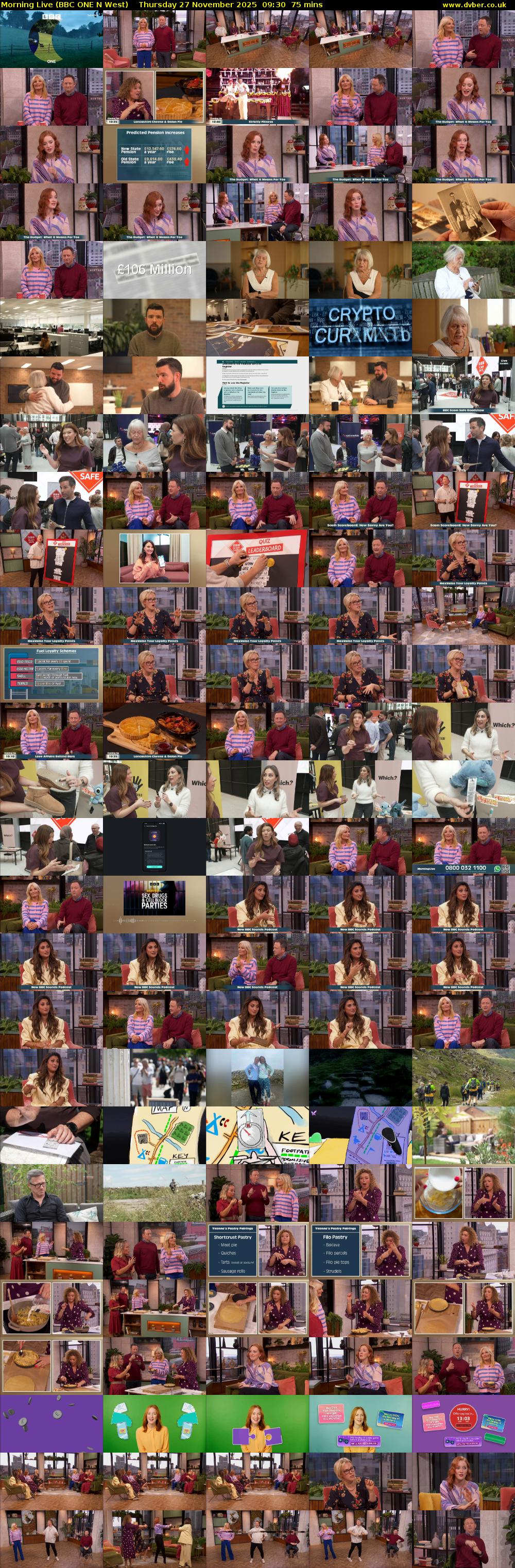 Morning Live (BBC ONE N West) Thursday 27 November 2025 09:30 - 10:45