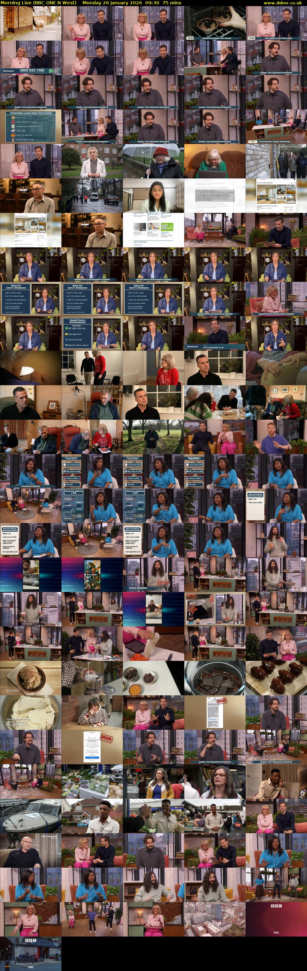 Morning Live (BBC ONE N West) Monday 26 January 2026 09:30 - 10:45