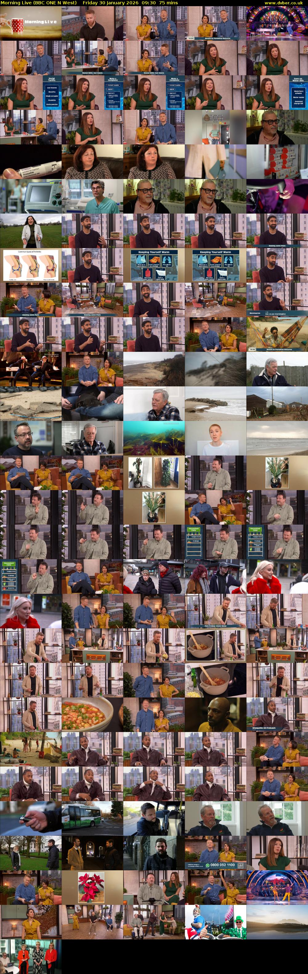 Morning Live (BBC ONE N West) Friday 30 January 2026 09:30 - 10:45