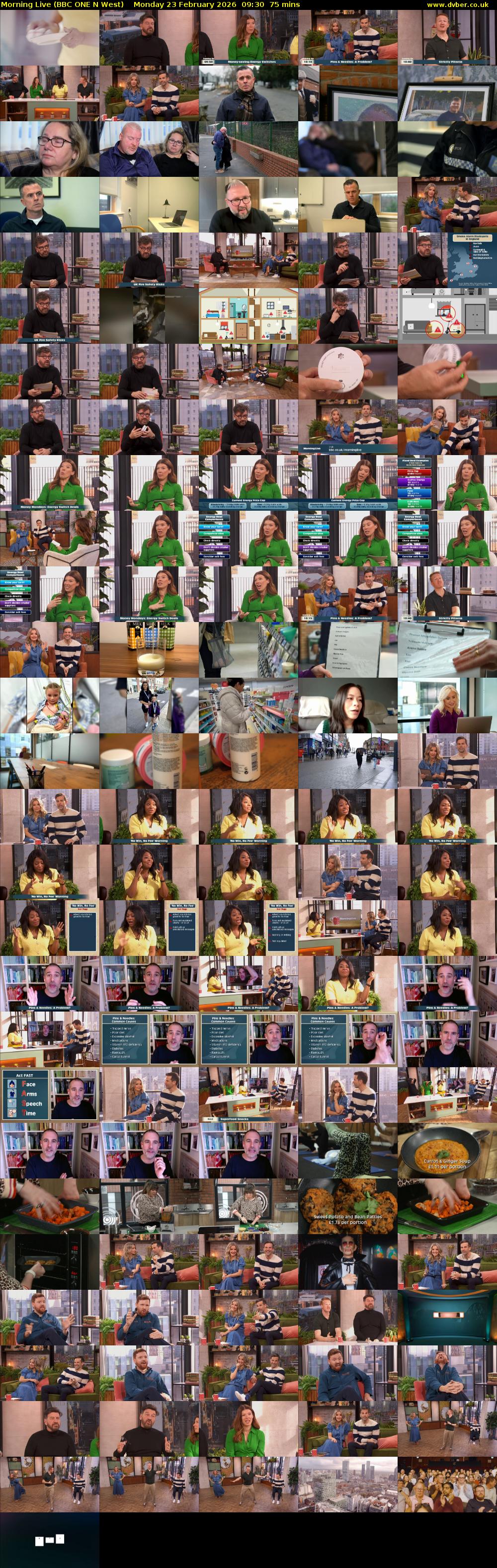 Morning Live (BBC ONE N West) Monday 23 February 2026 09:30 - 10:45