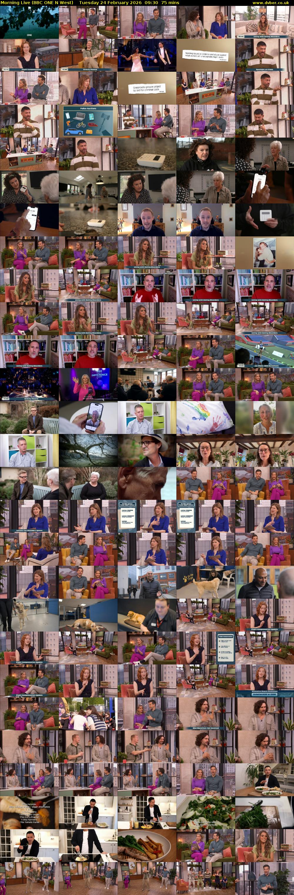 Morning Live (BBC ONE N West) Tuesday 24 February 2026 09:30 - 10:45