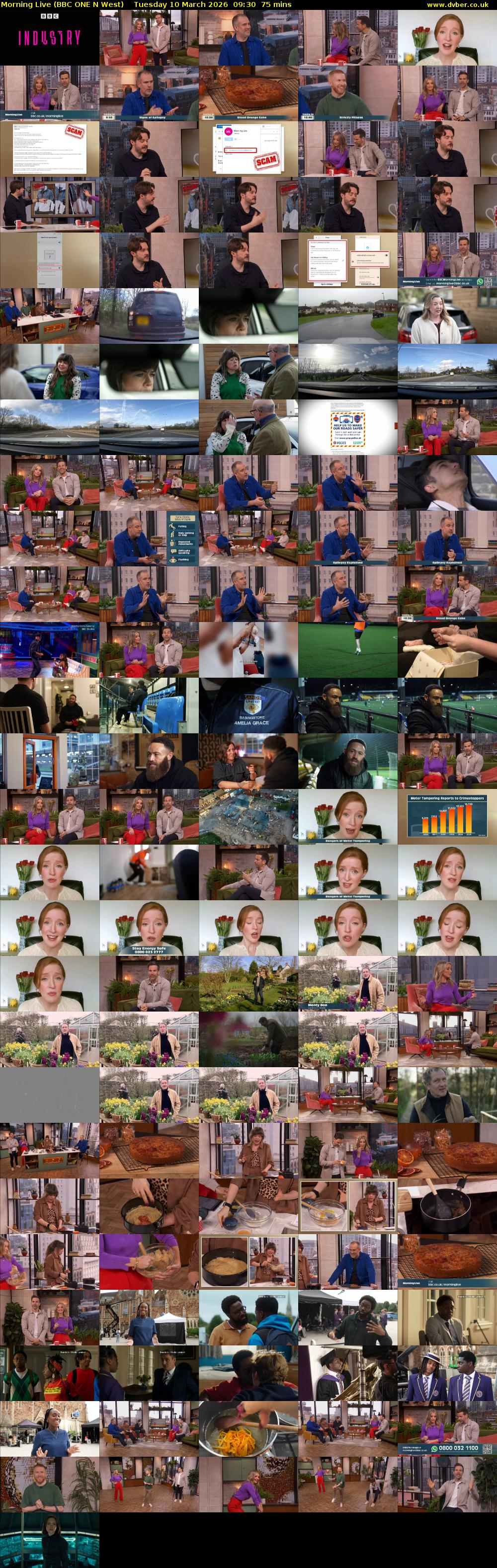 Morning Live (BBC ONE N West) Tuesday 10 March 2026 09:30 - 10:45