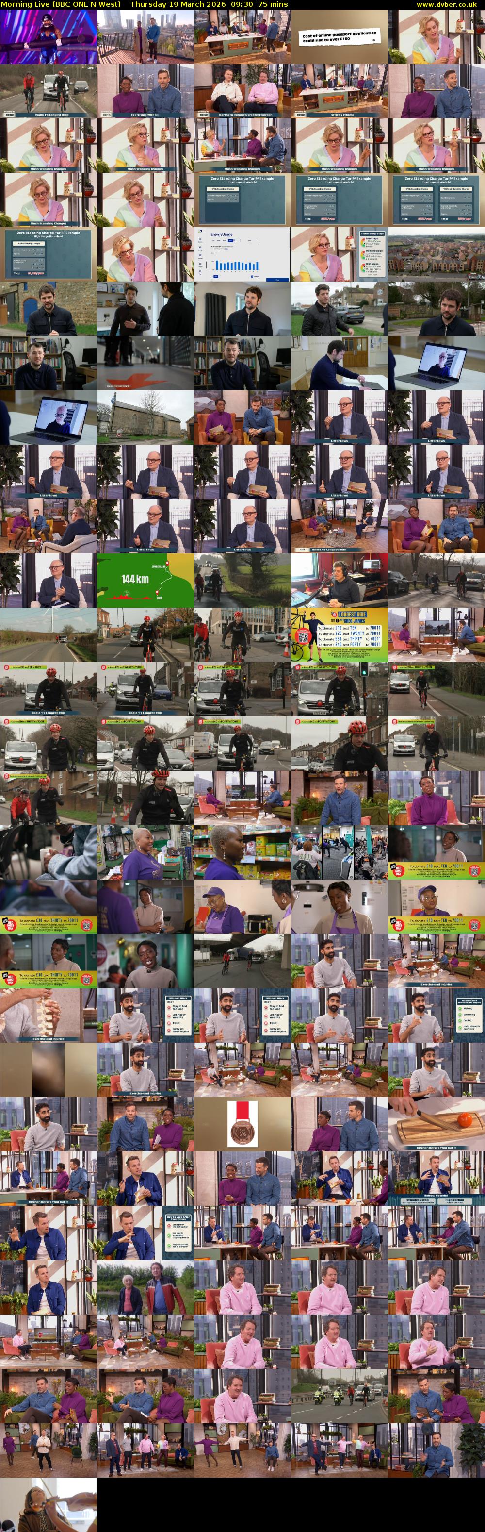 Morning Live (BBC ONE N West) Thursday 19 March 2026 09:30 - 10:45