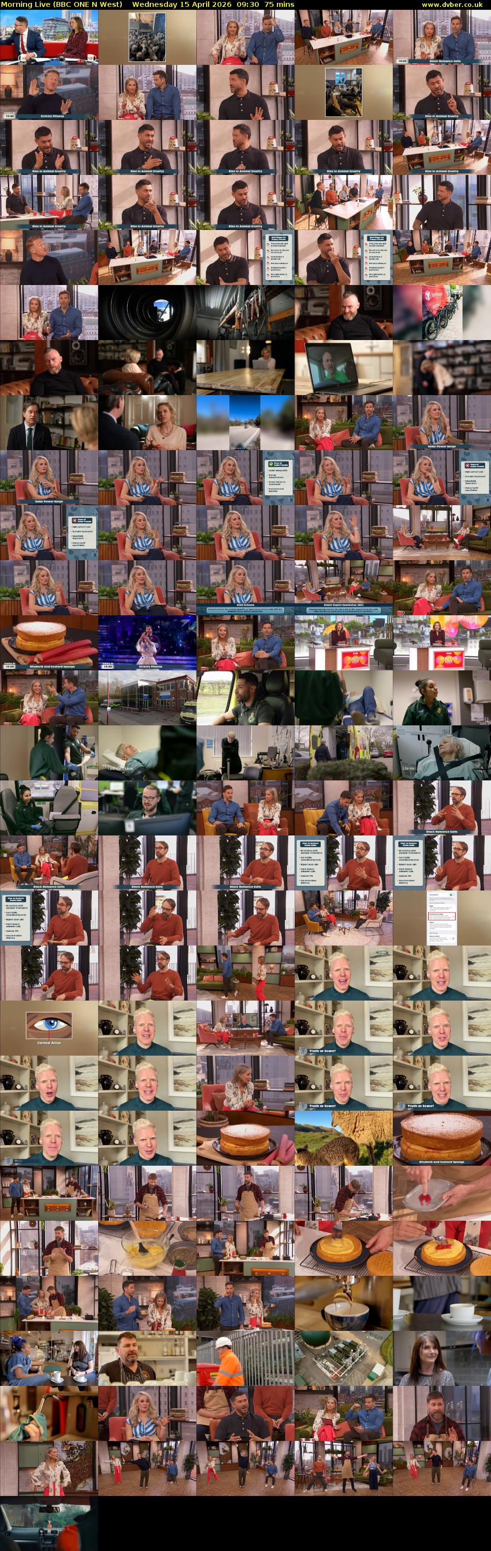 Morning Live (BBC ONE N West) Wednesday 15 April 2026 09:30 - 10:45