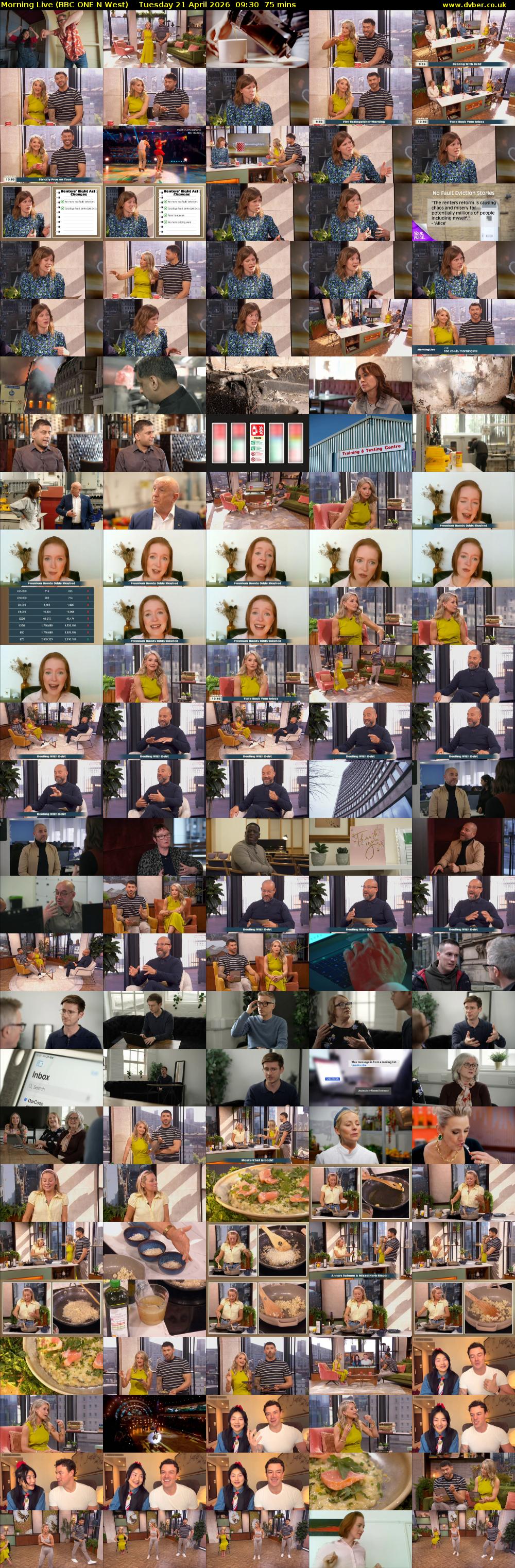 Morning Live (BBC ONE N West) Tuesday 21 April 2026 09:30 - 10:45