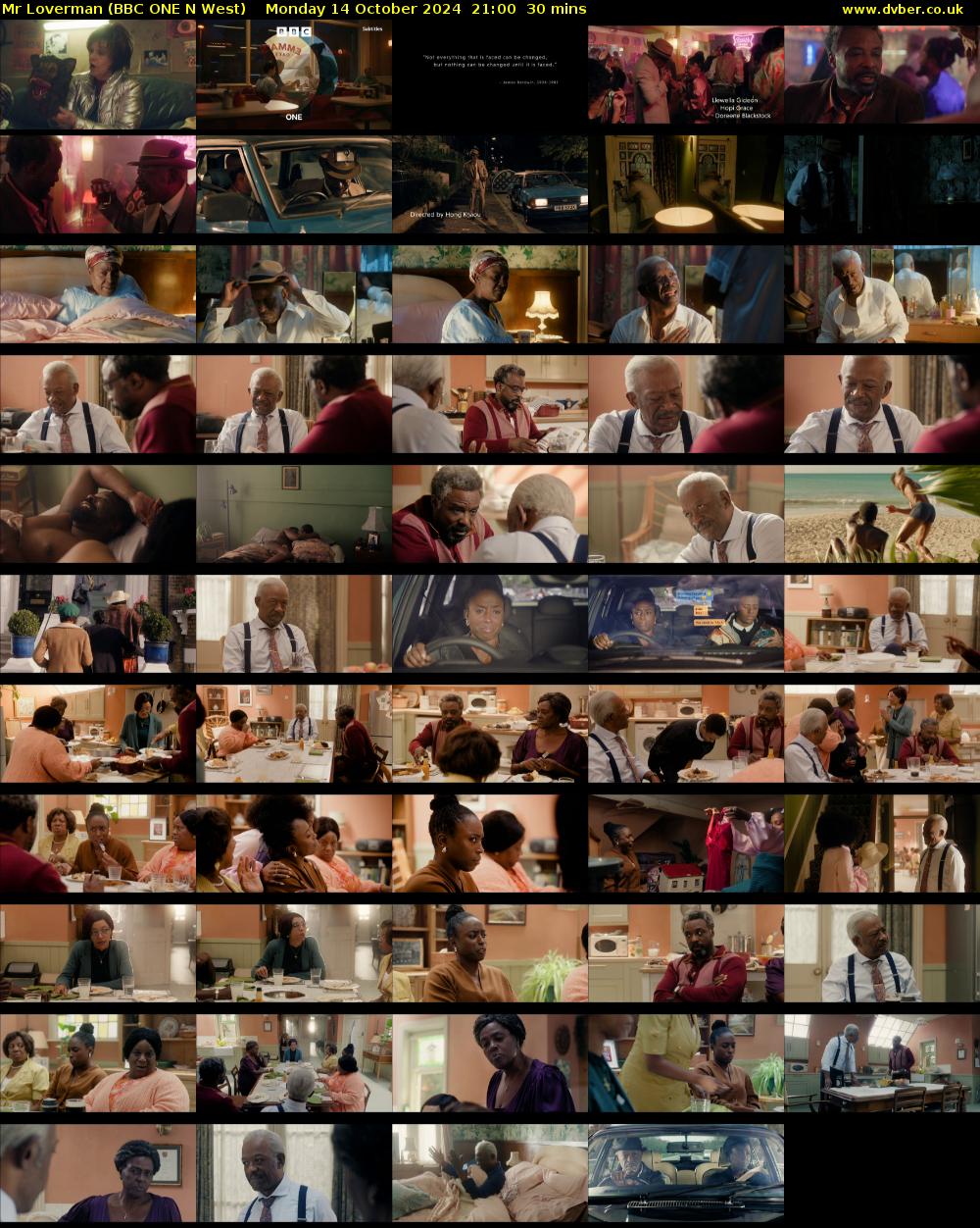 Mr Loverman (BBC ONE N West) Monday 14 October 2024 21:00 - 21:30
