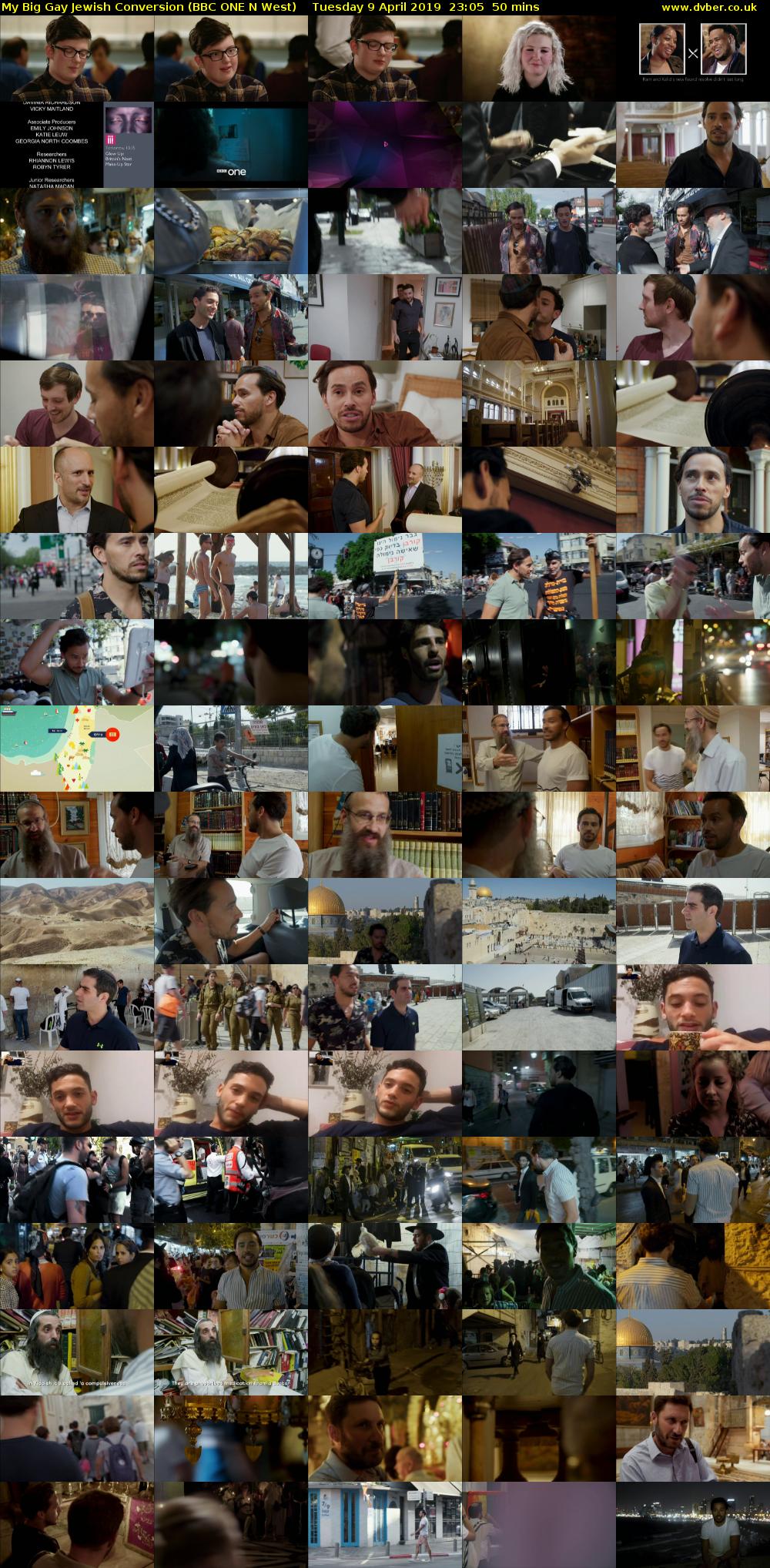My Big Gay Jewish Conversion (BBC ONE N West) Tuesday 9 April 2019 23:05 - 23:55