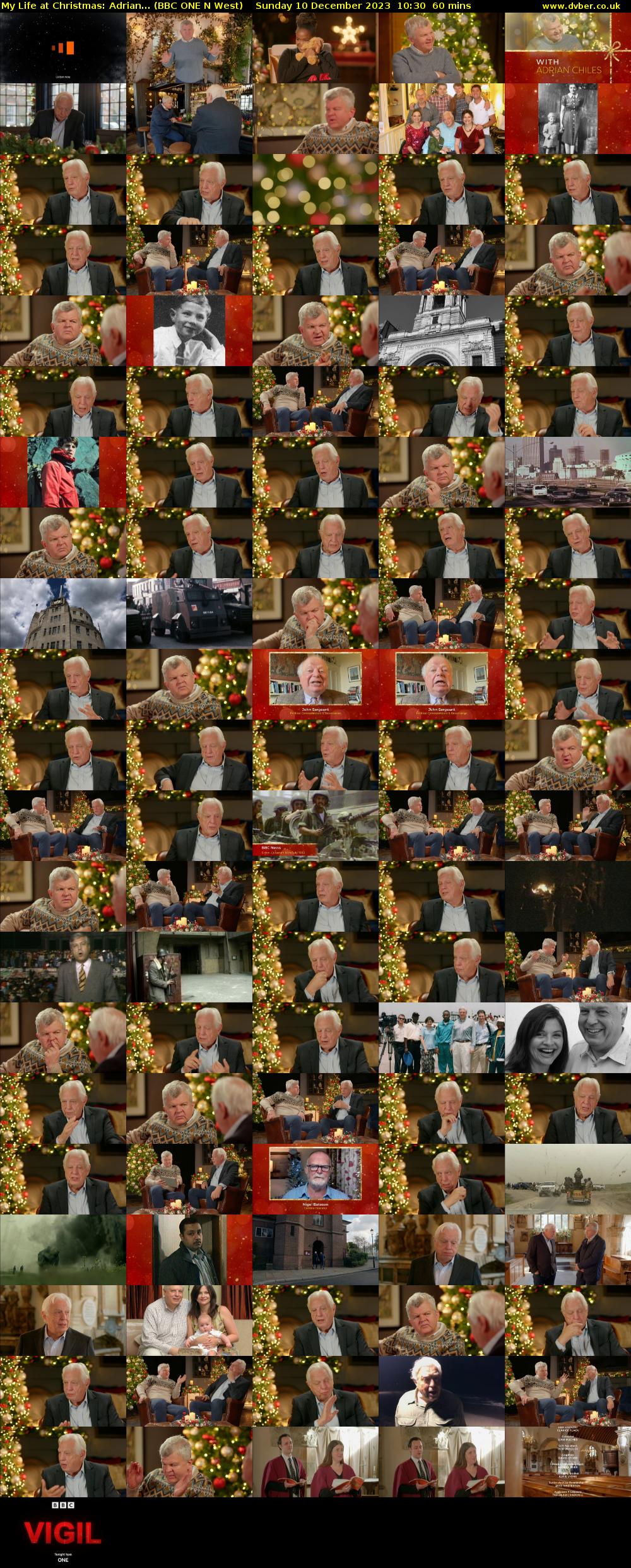 My Life at Christmas: Adrian... (BBC ONE N West) Sunday 10 December 2023 10:30 - 11:30