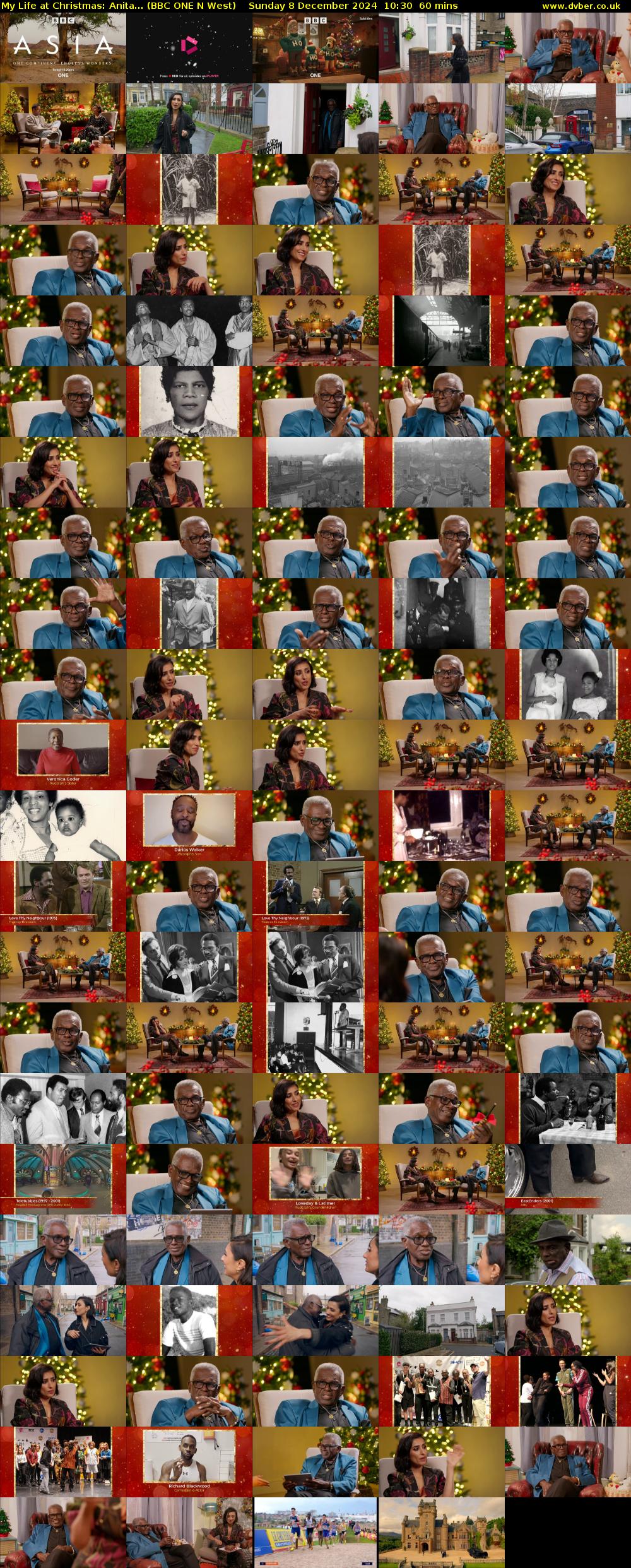 My Life at Christmas: Anita... (BBC ONE N West) Sunday 8 December 2024 10:30 - 11:30