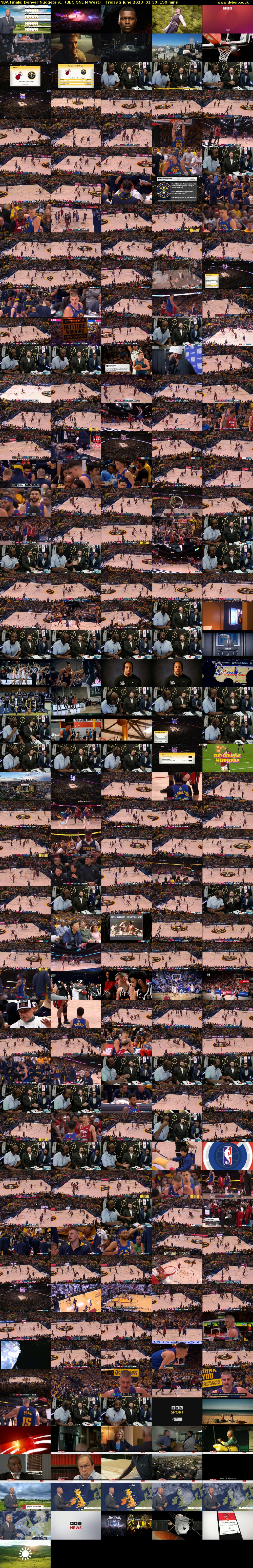 NBA Finals: Denver Nuggets v... (BBC ONE N West) Friday 2 June 2023 01:30 - 04:00