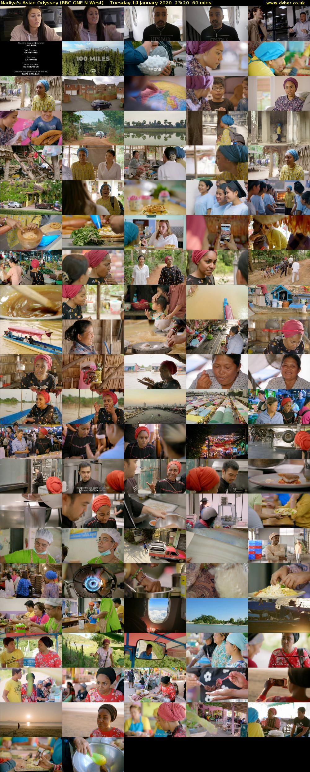 Nadiya's Asian Odyssey (BBC ONE N West) Tuesday 14 January 2020 23:20 - 00:20