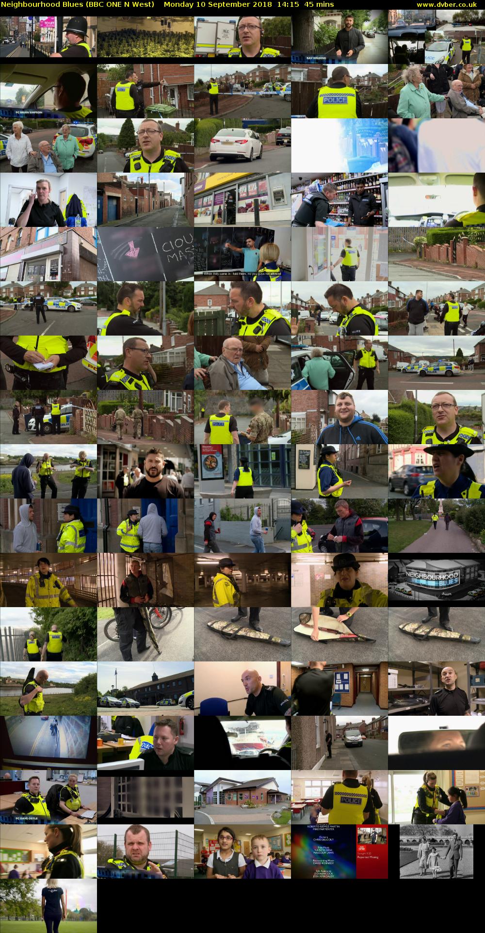 Neighbourhood Blues (BBC ONE N West) Monday 10 September 2018 14:15 - 15:00