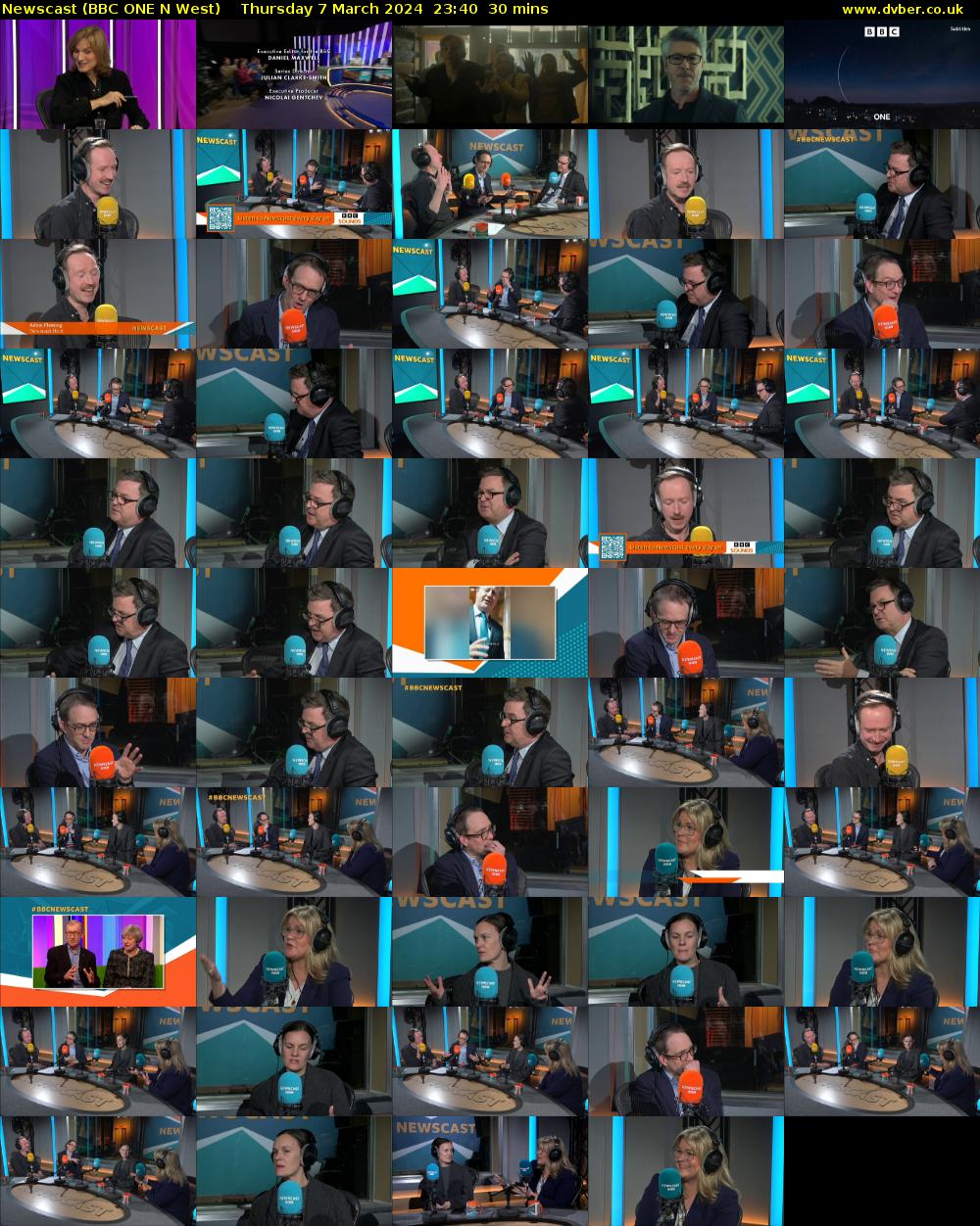 Newscast (BBC ONE N West) Thursday 7 March 2024 23:40 - 00:10