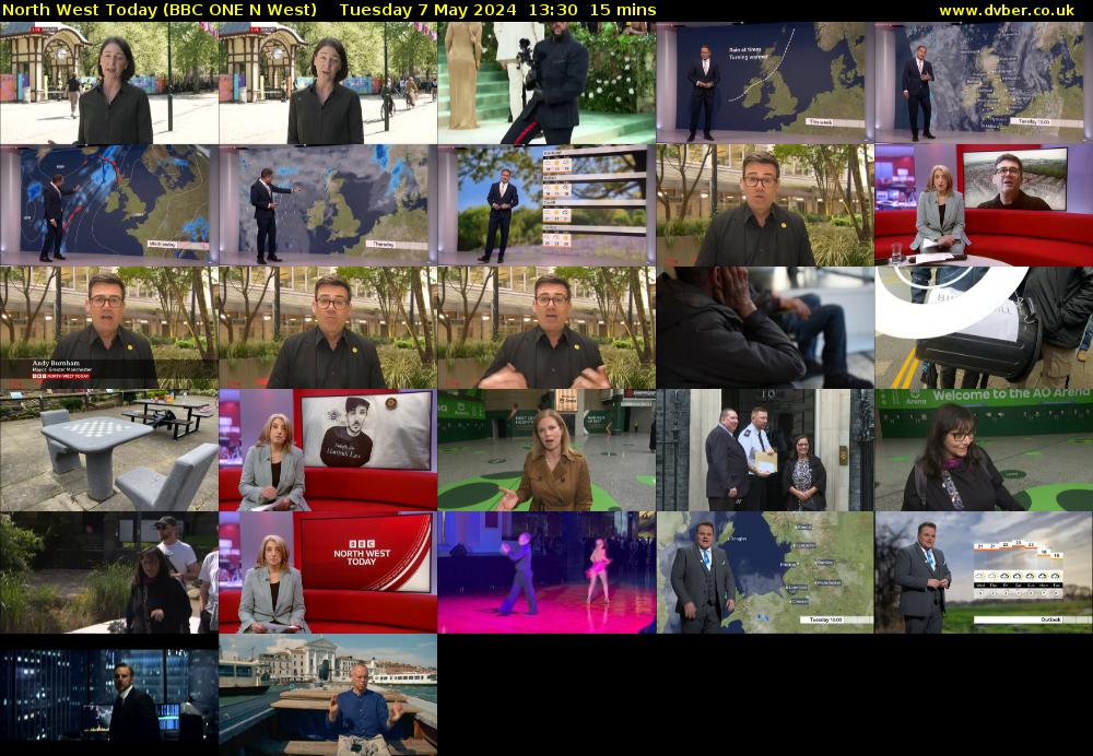North West Today (BBC ONE N West) Tuesday 7 May 2024 13:30 - 13:45