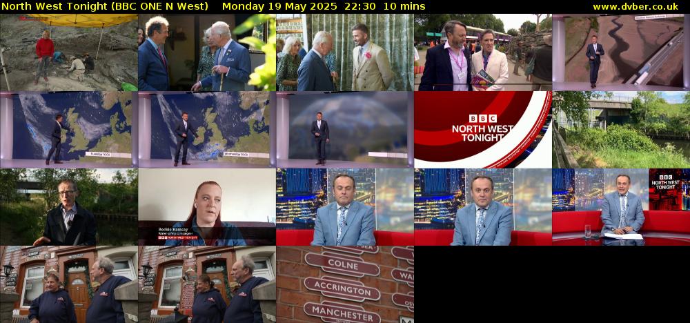 North West Tonight (BBC ONE N West) Monday 19 May 2025 22:30 - 22:40