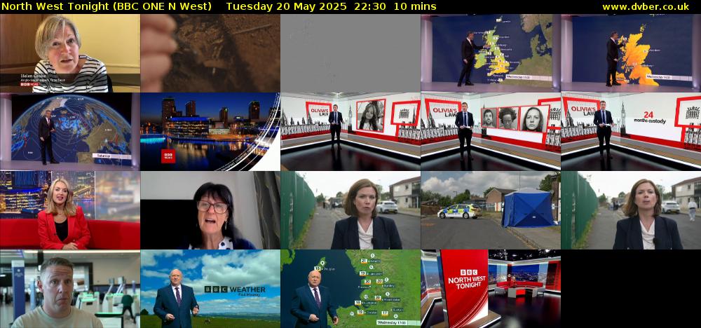 North West Tonight (BBC ONE N West) Tuesday 20 May 2025 22:30 - 22:40