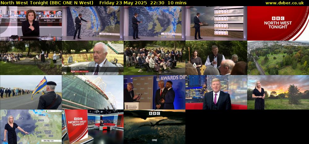 North West Tonight (BBC ONE N West) Friday 23 May 2025 22:30 - 22:40