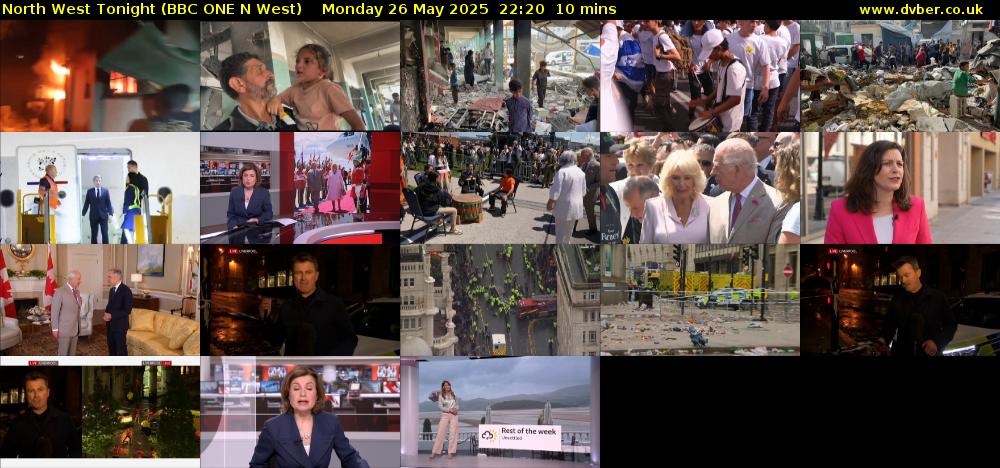 North West Tonight (BBC ONE N West) Monday 26 May 2025 22:20 - 22:30