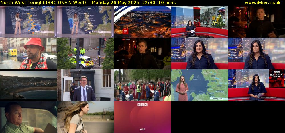 North West Tonight (BBC ONE N West) Monday 26 May 2025 22:30 - 22:40