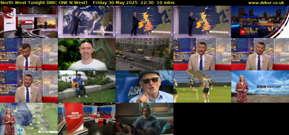 North West Tonight (BBC ONE N West) Friday 30 May 2025 22:30 - 22:40