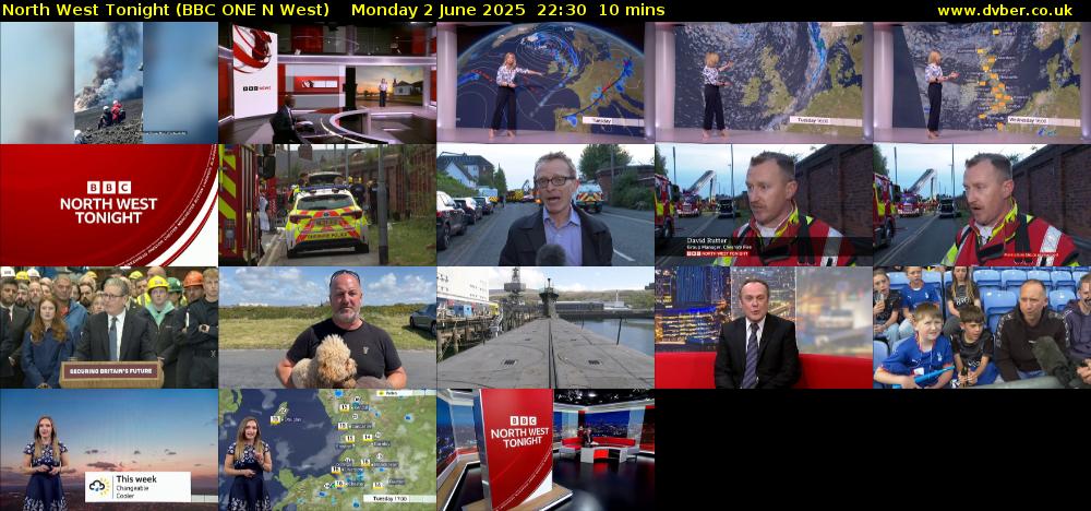 North West Tonight (BBC ONE N West) Monday 2 June 2025 22:30 - 22:40