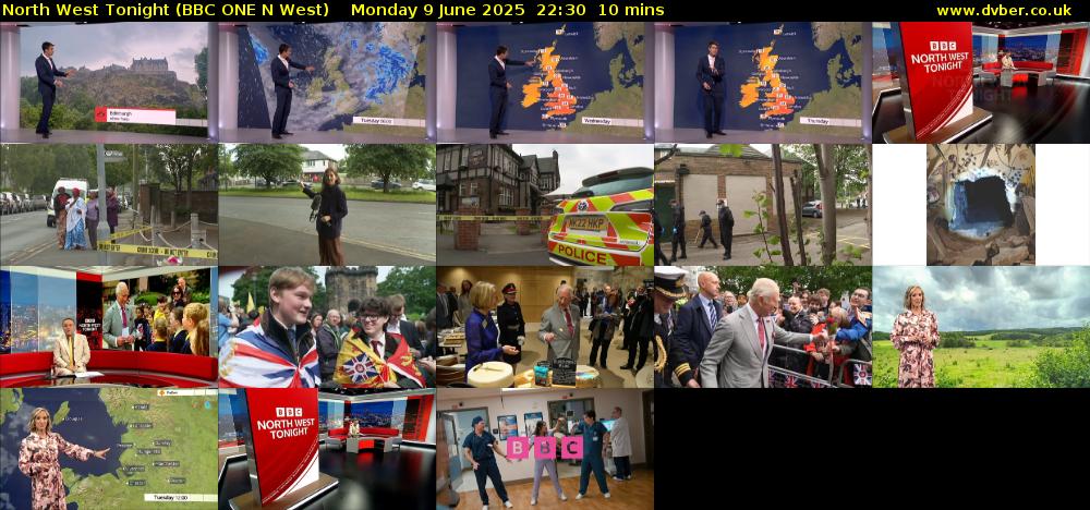 North West Tonight (BBC ONE N West) Monday 9 June 2025 22:30 - 22:40