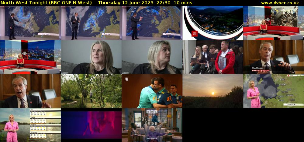North West Tonight (BBC ONE N West) Thursday 12 June 2025 22:30 - 22:40