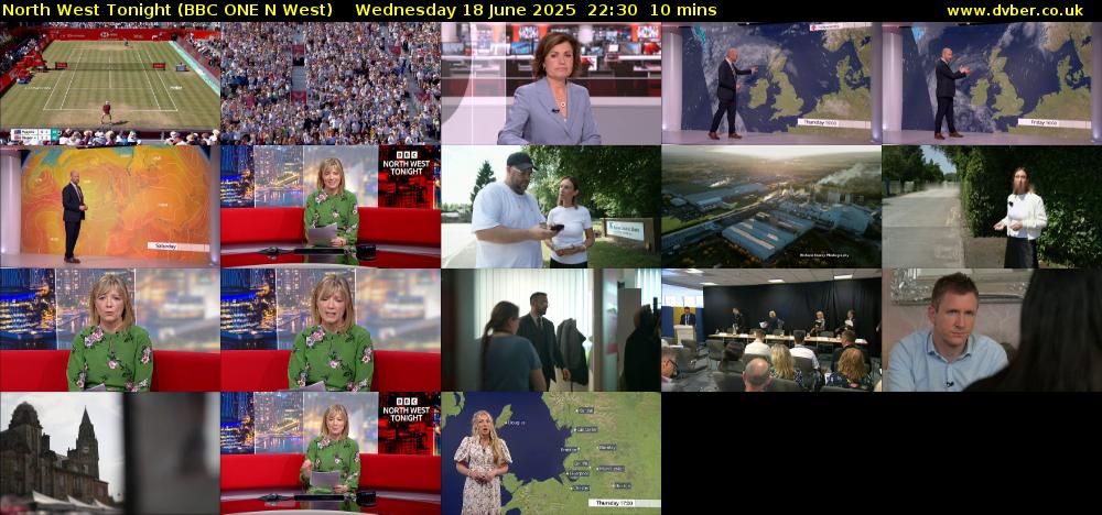 North West Tonight (BBC ONE N West) Wednesday 18 June 2025 22:30 - 22:40
