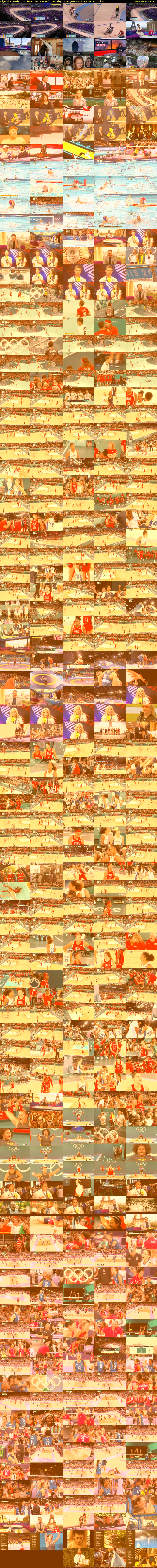 Olympics: Paris 2024 (BBC ONE N West) Sunday 11 August 2024 13:30 - 17:35
