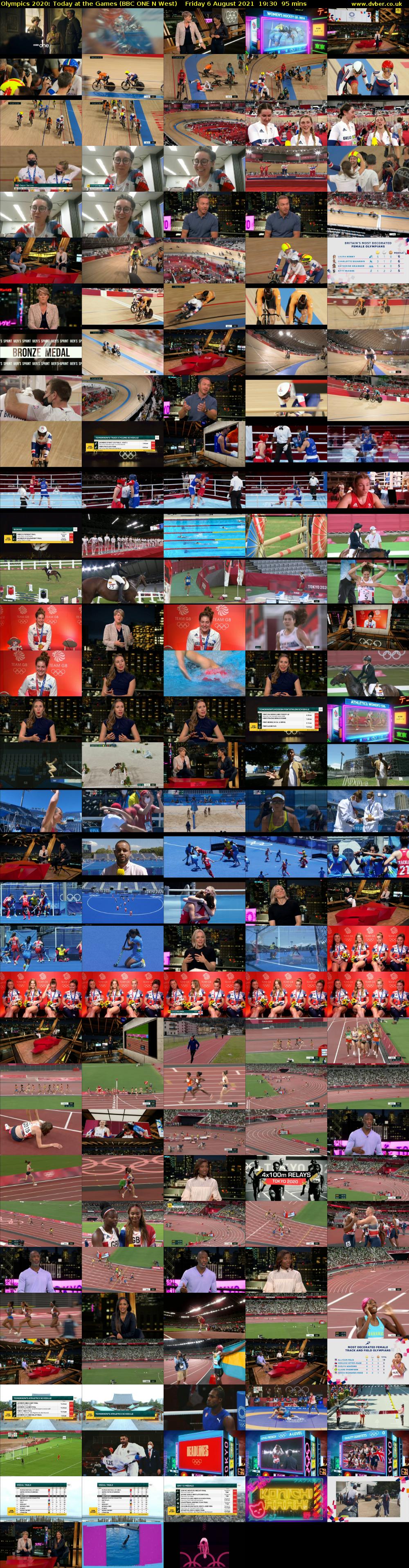 Olympics 2020: Today at the Games (BBC ONE N West) Friday 6 August 2021 19:30 - 21:05