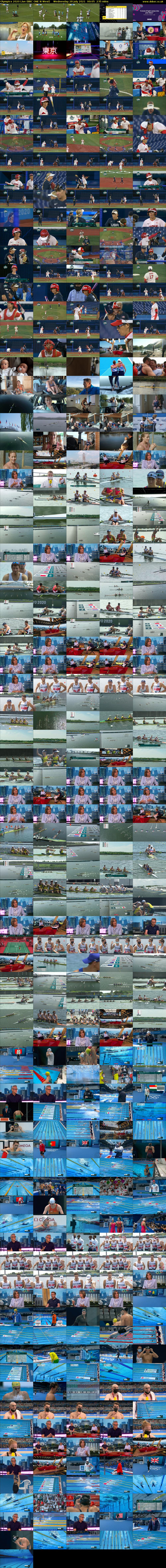 Olympics 2020 Live (BBC ONE N West) Wednesday 28 July 2021 00:05 - 04:00