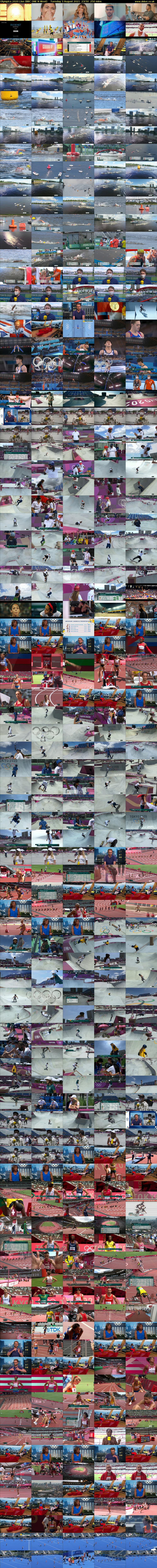 Olympics 2020 Live (BBC ONE N West) Tuesday 3 August 2021 23:50 - 04:00