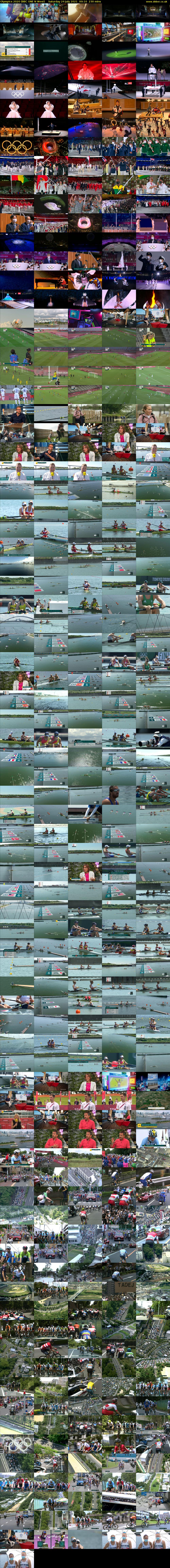 Olympics 2020 (BBC ONE N West) Saturday 24 July 2021 00:10 - 04:00