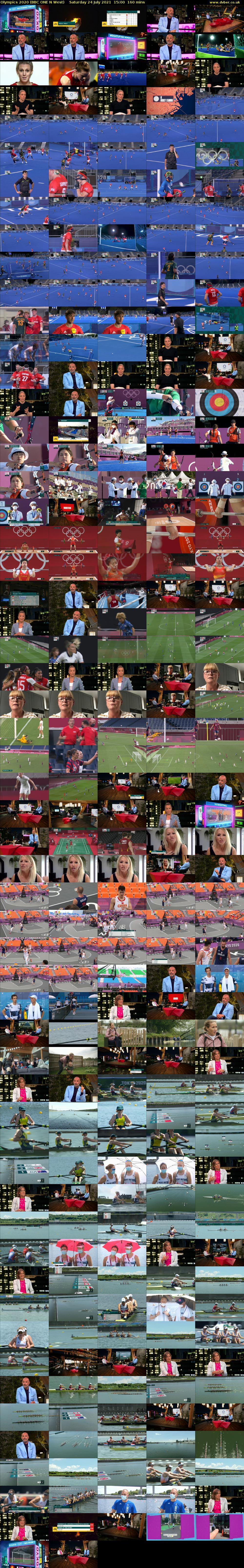 Olympics 2020 (BBC ONE N West) Saturday 24 July 2021 15:00 - 17:40
