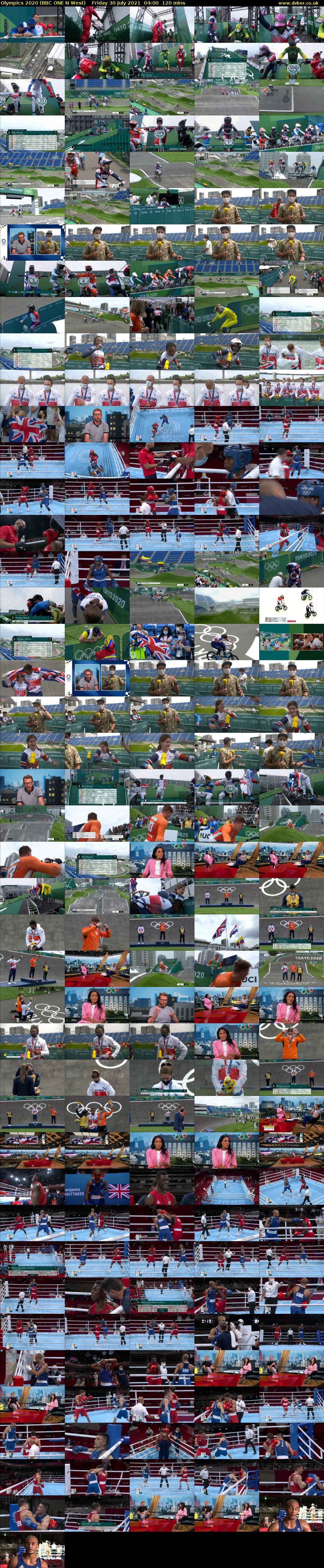 Olympics 2020 (BBC ONE N West) Friday 30 July 2021 04:00 - 06:00