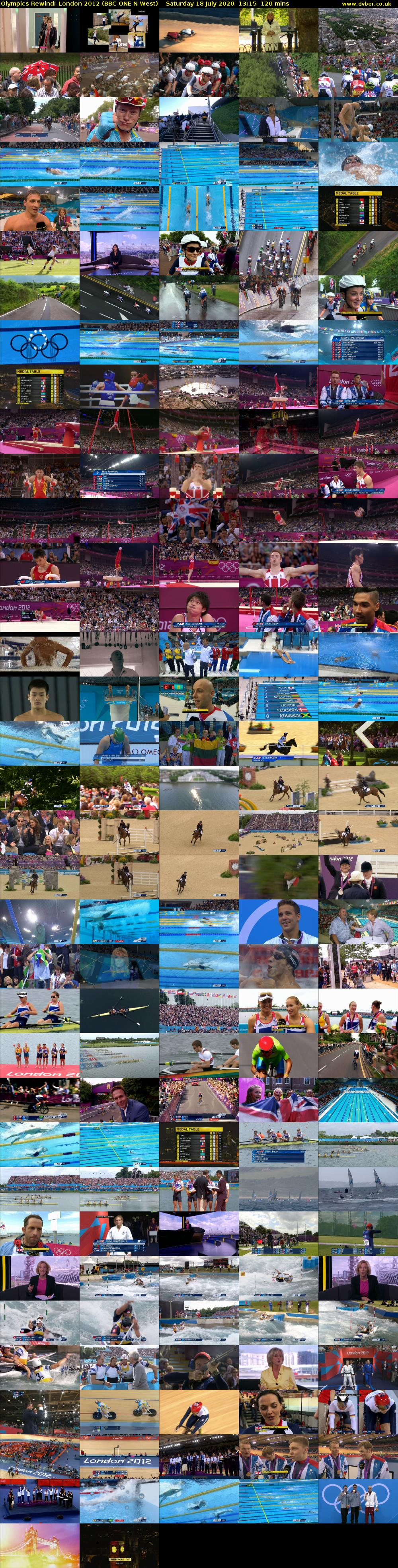 Olympics Rewind: London 2012 (BBC ONE N West) Saturday 18 July 2020 13:15 - 15:15