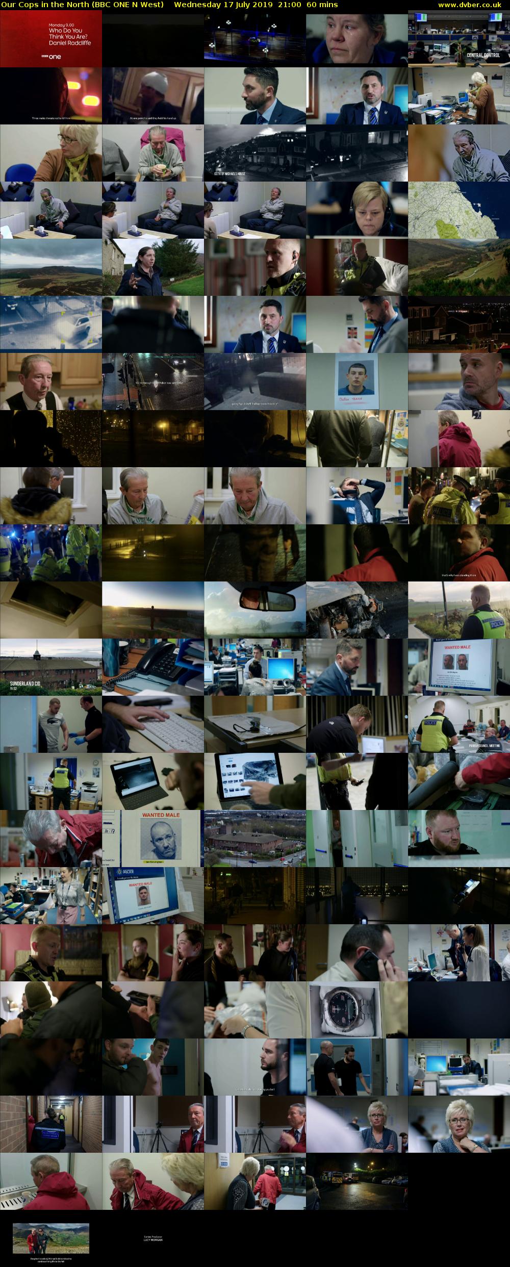 Our Cops in the North (BBC ONE N West) Wednesday 17 July 2019 21:00 - 22:00